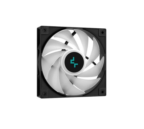 Кулер для процессора DEEPCOOL AG500 BK ARGB LGA1700/1200/115X/AM5/AM4 (12шт/кор, TDP 240W, PWM, ARGB Fan 120mm, 5 тепл. трубок) RET