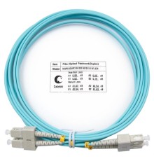  Cabeus FOP-50-SC-SC-3m Шнур оптический duplex SC-SC 50/125 mm OM3 3м LSZH