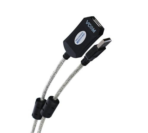 Кабель-адаптер/ Кабель-адаптер USB2.0-repeater, удлинительный активный <Am-->Af> 15м VCOM <VUS7049-15M> Кабель-адаптер/ Кабель-адаптер USB2.0-repeater, удлинительный активный <Am-->Af> 15м VCOM <VUS7049-15M>