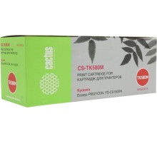 -/ Картридж лазерный Cactus CS-TK580M TK-580M пурпурный (2800стр.) для Kyocera FS-C5150DN/P6021 Ecosys