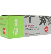 -/ Картридж лазерный Cactus CS-TK580M TK-580M пурпурный (2800стр.) для Kyocera FS-C5150DN/P6021 Ecosys