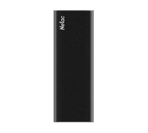 SSD накопитель Netac Z SLIM Black 128GB USB 3.2 Gen 2 Type-C External SSD, R/W up to 510MB/440MB/s,with USB-C to USB-A cable and USB-A to USB-C adapter 3Y wty SSD накопитель Netac Z SLIM Black 128GB USB 3.2 Gen 2 Type-C External SSD, R/W up to 510MB/440MB/s,with USB-C to USB-A cable and USB-A to USB-C adapter 3Y wty