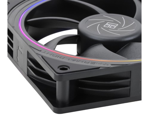 Кулер для корпуса/ Case Cooler Thermalright TL-S12 (120x120x25mm, 4-pin PWM, ARGB, 47.6CFM, 23.2dBA, 1500RPM, Black) Кулер для корпуса/ Case Cooler Thermalright TL-S12 (120x120x25mm, 4-pin PWM, ARGB, 47.6CFM, 23.2dBA, 1500RPM, Black)