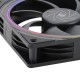 Кулер для корпуса/ Case Cooler Thermalright TL-S12 (120x120x25mm, 4-pin PWM, ARGB, 47.6CFM, 23.2dBA, 1500RPM, Black)