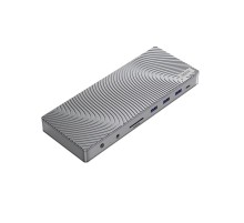 Док-станция для ноутбука/ NERPA 14 in 1 docking station (1xDC 12V 3A, 1xUSB-C 100W PD, 2xHDMI 4K@60Hz, 2xDP 4K@60Hz, 3xUSB-A 3.2 (10Gbps data), 1xTF/microSD, 1xSD/MMC, 1x3.5mm audio, 1xRJ45 Gb), USB-C power adapter 100W, power 100W USB-C cable 150cm, PD w