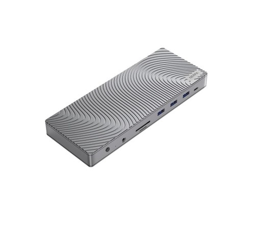 Док-станция для ноутбука/ NERPA 14 in 1 docking station (1xDC 12V 3A, 1xUSB-C 100W PD, 2xHDMI 4K@60Hz, 2xDP 4K@60Hz, 3xUSB-A 3.2 (10Gbps data), 1xTF/microSD, 1xSD/MMC, 1x3.5mm audio, 1xRJ45 Gb), USB-C power adapter 100W, power 100W USB-C cable 150cm, PD w Док-станция для ноутбука/ NERPA 14 in 1 docking station (1xDC 12V 3A, 1xUSB-C 100W PD, 2xHDMI 4K@60Hz, 2xDP 4K@60Hz, 3xUSB-A 3.2 (10Gbps data), 1xTF/microSD, 1xSD/MMC, 1x3.5mm audio, 1xRJ45 Gb), USB-C power adapter 100W, power 100W USB-C cable 150cm, PD w