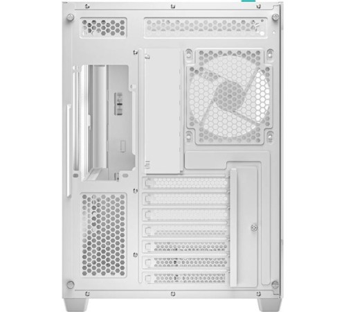 корпус Deepcool CG530 4F WH без БП, боковое окно (панорама), 3x120мм ARGB Reverse вентилятора на боковой стенке, 1x120мм ARGB вентилятор сзади, белый, ATX
