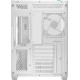корпус Deepcool CG530 4F WH без БП, боковое окно (панорама), 3x120мм ARGB Reverse вентилятора на боковой стенке, 1x120мм ARGB вентилятор сзади, белый, ATX