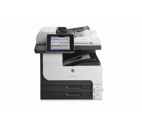 Лазерное многофункциональное устройство HP LaserJet Enterprise 700 MFP M725dn (p/c/s, A3, 1200dpi, 40ppm, 1024Mb, 320Gb HDD, 3 trays 100+250+250, ADF100, Duplex, USB/LAN/FIH, Color LCD20i,  replace Q7840A, Q7829A)