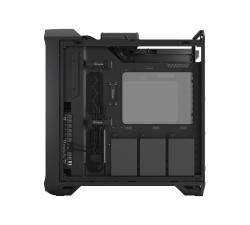Корпус ПК без блока питания/ Case Fractal Design Torrent Compact RGB TG Light Tint, Midi-Tower, 2x180mm RGB, 2xUSB-A 3.2 + 1xUSB 3.2 Type-C E-ATX, SSI-CEB, ATX, mATX, mITX Black