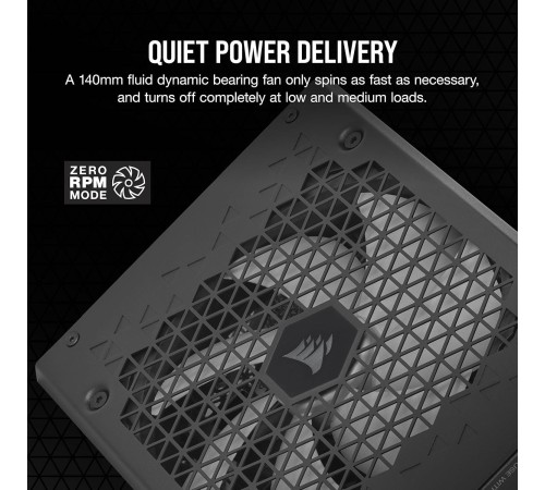 Блоки питания/ Power Supply Corsair HX1200i, Model RPS0202, 1200W 80+ Platinum (ATX, 3.0, PCIe 5.0, Full modular, 1x24(20+4)pin, 1x12+4-pin PCIe, 2x4+4-pin CPU +12V (EPS), 8x4-pin Molex, 4x6+2-pin PCIe, 8xSATA3, 1xUSB Type-C, Active, 140x140mm, 150x200x86 Блоки питания/ Power Supply Corsair HX1200i, Model RPS0202, 1200W 80+ Platinum (ATX, 3.0, PCIe 5.0, Full modular, 1x24(20+4)pin, 1x12+4-pin PCIe, 2x4+4-pin CPU +12V (EPS), 8x4-pin Molex, 4x6+2-pin PCIe, 8xSATA3, 1xUSB Type-C, Active, 140x140mm, 150x200x86