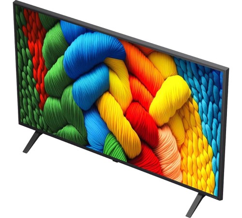 Телевизор ЖК 75'' LG/ 75", Ultra HD, Nano Color, Smart TV, WebOS, Wi-Fi, DVB-T2/C/S2, MR, 60Hz Native, 2.0ch (20W), 2 HDMI, 2 USB, 2 Pole, Ashed Blue, 2025