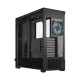 Корпус ПК без блока питания/ Case Fractal Design Pop XL Air RGB TG Clear Tint, Full-Tower, 4x120mm RGB, 2xUSB-A 3.2 E-ATX, ATX, mATX, mITX Black