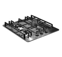 Варочная поверхность Kuppersberg/ Варочная поверхность Kuppersberg, газ, High-Tech, автоматический электроподжиг, газ-контроль, форсунки под сжиженый газ, SABAF конфорки, чугунные решетки, цвет серебристый