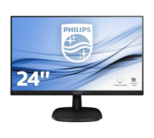 Монитор LCD 23.8'' 16:9 1920х1080(FHD) IPS, 75 Hz, 250 cd/m2, 1000:1, 200M:1, 4ms, VGA, HDMI, DP, Tilt, Speakers, Black Монитор LCD 23.8'' 16:9 1920х1080(FHD) IPS, 75 Hz, 250 cd/m2, 1000:1, 200M:1, 4ms, VGA, HDMI, DP, Tilt, Speakers, Black
