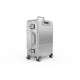 Чемодан NINETYGO Metal Luggage 20" серебристый (Мятая упаковка)