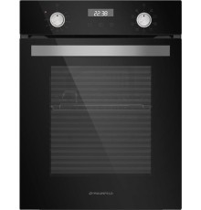 Шкаф духовой электрический MAUNFELD EOEM519B/ 448х546х595 мм, Независимый тип установки, класс энергопотребления А,  10 основных режимов,  электронное управление, дисплей, двойное стекло дверцы, металлическая ручка дверцы, холодный фронт, эмаль легкой очи