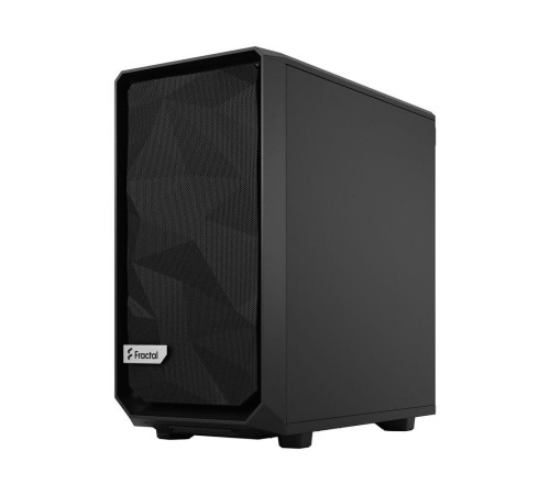 Корпус ПК без блока питания/ Case Fractal Design Meshify 2 Mini TG Dark Tint, Mini-Tower, 1x120mm + 1x140mm, 2xUSB-A 3.2 + 1xUSB 3.2 Type-C mATX, mITX, mDTX Black