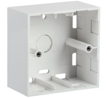 ITK Коробка для мультимедиа и оптической розетки настенная