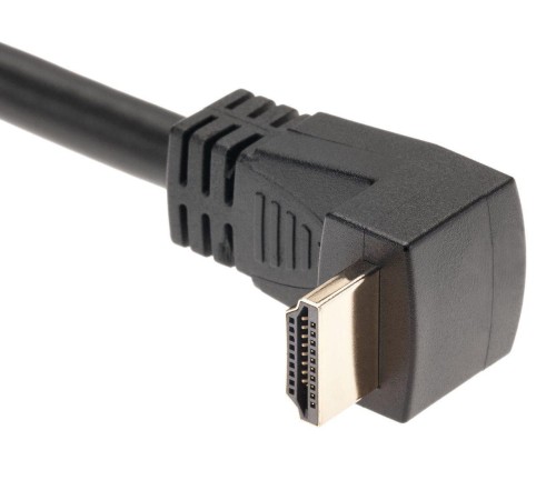 Кабель/ Кабель HDMI<=>HDMI-угловой коннектор 90град 1.8м, 2.0V VCOM <CG523-1.8M> Кабель/ Кабель HDMI<=>HDMI-угловой коннектор 90град 1.8м, 2.0V VCOM <CG523-1.8M>