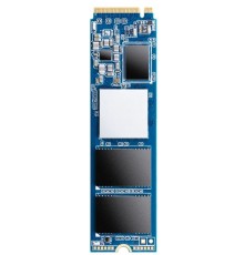 Твердотельный накопитель Apacer SSD AS2280Q4 500Gb M.2 2280 PCIe Gen4x4, R4500/W2500 Mb/s, 3D TLC, MTBF 1.5M, NVMe, 400TBW, Retail, Heatsink, 3 years (AP500GAS2280Q4-1)