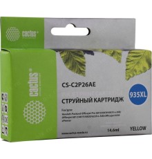 -/ Картридж струйный Cactus CS-C2P26AE №935XL желтый (14.6мл) для HP DJ Pro 6230/6830
