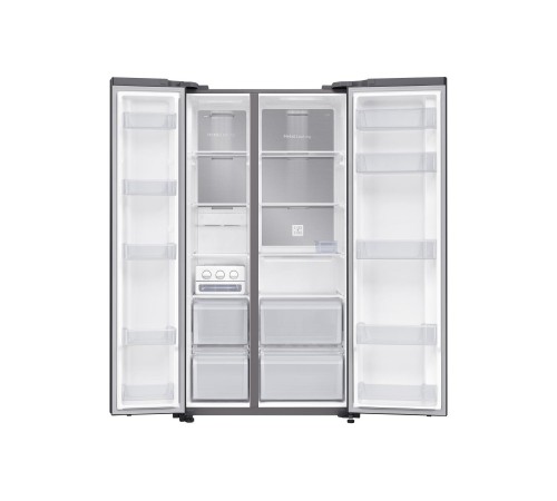 Холодильник Samsung/ 178x91.2.x71.6, 680/229 л, No Frost, side by side, черное стекло Холодильник Samsung/ 178x91.2.x71.6, 680/229 л, No Frost, side by side, черное стекло