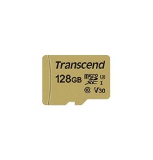 Карта памяти Transcend 128GB UHS-I U3 microSD with  Adapter, MLC