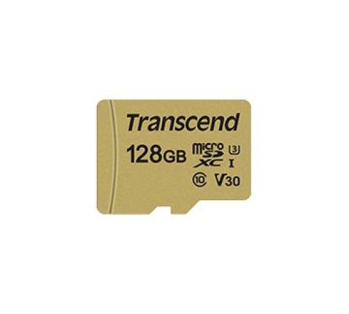 Карта памяти Transcend 128GB UHS-I U3 microSD with Adapter, MLC Карта памяти Transcend 128GB UHS-I U3 microSD with Adapter, MLC