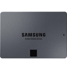 Твердотельные накопители/ Samsung SSD 870 QVO, 8000GB, 2.5" 7mm, SATA3, 4-bit MLC, R/W 560/530MB/s, IOPs 98 000/88 000, TBW 2880, DWPD 0.33 (12 мес.)