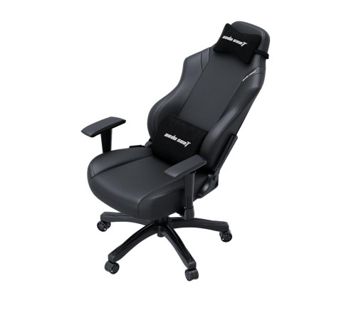 Кресло игровое Anda Seat Luna series цвет черный, размер L (110кг), материал ПВХ (модель AD18) Кресло игровое Anda Seat Luna series цвет черный, размер L (110кг), материал ПВХ (модель AD18)