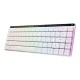 Клавиатра ASUS FALCHION RX LP, 2.4 GHz RF, Bluetooth, 65%, PBT, White