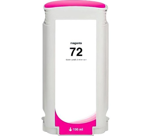 Картридж/ HP 72 Magenta for Designjet T610/T620/T770/T795/T790/T1100/T1120/T1200/T1300/T2300 130-ml (C9372A) White Box With Chip