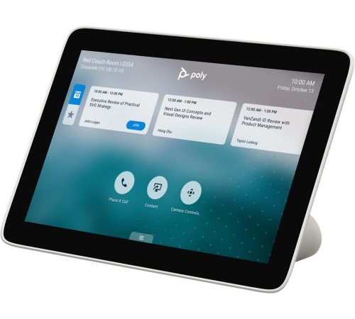 Видеотерминал/ POLY STUDIO X50 & TC8; 4K Video Conf/Collab/Wireless Pres Sys:Touch Cntrl,4K 5x EPTZ auto-track Cam,Codec,Stereo Spkrphone,Wall Mount Kit;Cables:2 HDMI 1.83m,1 CAT5E LAN 4.57m;NTSC/PAL;Pwr: RUSSIA-Type C, CE 7/7.Optional Srvc sold separatel