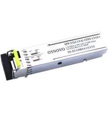 Трансивер/ OSNOVO Оптический гигабитный SFP Модуль промышленный, LC, одно волокно SM, Tx:1550/Rx:1310, до 1,25 Гбит/c, до 20 км