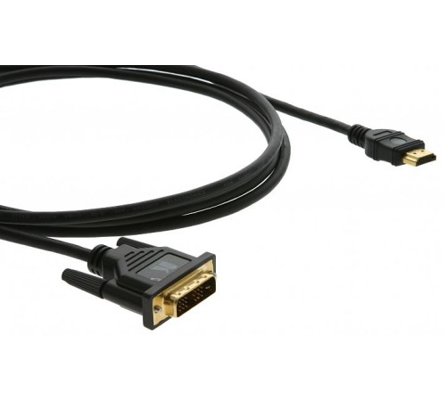 Кабель HDMI-DVI (Вилка - Вилка), 0,9 м