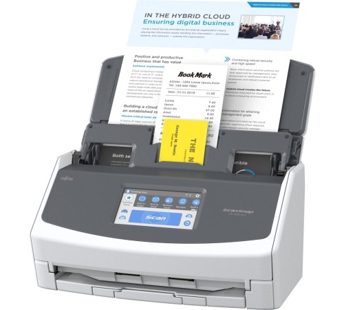 ScanSnap iX1600 Документ сканер А4, двухсторонний, 40 стр/мин, автопод. 50 листов, сенсорный дисплей, Wi-Fi, USB 3.2/ ScanSnap iX1600, Document scanner, A4, duplex, 40 ppm, ADF 50, TouchScreen, WiFi, USB 3.2 ScanSnap iX1600 Документ сканер А4, двухсторонний, 40 стр/мин, автопод. 50 листов, сенсорный дисплей, Wi-Fi, USB 3.2/ ScanSnap iX1600, Document scanner, A4, duplex, 40 ppm, ADF 50, TouchScreen, WiFi, USB 3.2