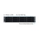 Серверный корпус/ 2U chassis; E-ATX, ATX, Micro-ATX, Mini-ITX MBs; 12 x 3.5'' hs + 2 x 2.5'' hs rear; 800 Wt CRPS(1+1); no rails
