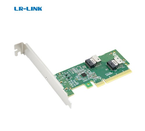 Адаптер для SSD/ PCIe x8 to Two SlimSAS SFF-8654 4i Adapter Адаптер для SSD/ PCIe x8 to Two SlimSAS SFF-8654 4i Adapter
