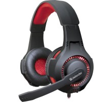 Defender Игровая гарнитура Warhead G-450 USB, подсветка, кабель 2,3 м