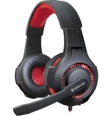 Defender Игровая гарнитура Warhead G-450 USB, подсветка, кабель 2,3 м