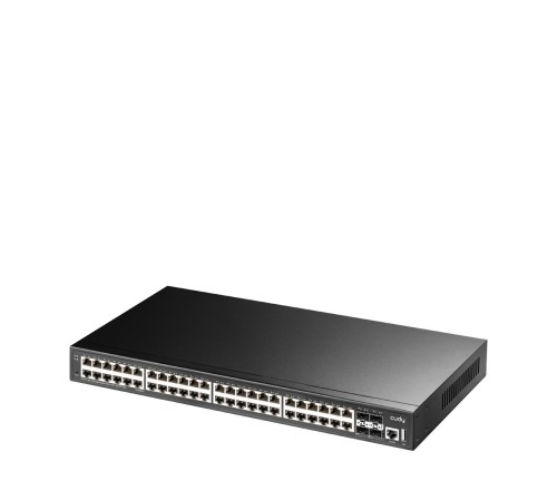 Коммутатор/ 48-Port Layer 3 Managed Gigabit Switch,48 Gigabit Ethernet ports + 4 10 Gigabit uplink SFP optical ports + 1 USB serial port + 1 console port, backplane bandwidth 176Gbps, three-layer network management function, support routing, DHCP, VLAN, M Коммутатор/ 48-Port Layer 3 Managed Gigabit Switch,48 Gigabit Ethernet ports + 4 10 Gigabit uplink SFP optical ports + 1 USB serial port + 1 console port, backplane bandwidth 176Gbps, three-layer network management function, support routing, DHCP, VLAN, M