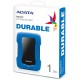 Внешний жесткий диск/ Portable HDD 1TB ADATA HD330 (Blue), Silicone, USB 3.2 Gen1, 133x89x16mm, 190g /3 года/