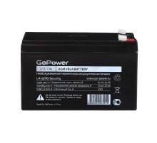Аккумулятор свинцово-кислотный GoPower LA-1270/security 12V 7Ah клеммы T2/ F2 (1/5)