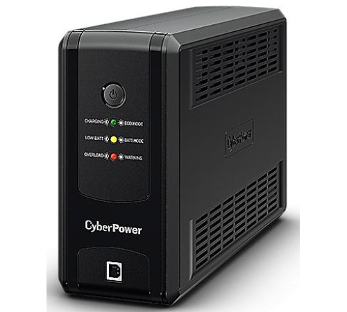 ИБП CyberPower UT650EG, Line-Interactive, 650VA/390W USB/RJ11/45 (3 EURO)/ UPS CyberPower UT650EG, Line-Interactive, 650VA/390W USB/RJ11/45 (3 EURO)