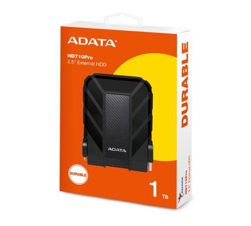 Внешний накопитель Внешний HDD 1TB USB 3.2 Gen 1 COLOR BOX черный