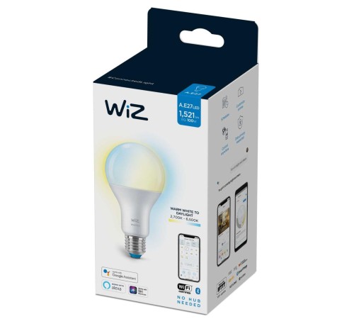 Лампа WiZ Wi-Fi BLE100WA67E27927-65TW1PF/6 Лампа WiZ Wi-Fi BLE100WA67E27927-65TW1PF/6