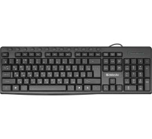 Defender Проводная клавиатура Action  HB-719 RU,черный,мультимедиа USB