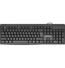 Defender Проводная клавиатура Action  HB-719 RU,черный,мультимедиа USB