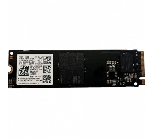 Твердотельный накопитель/ Samsung SSD PM9B1, 256GB, M.2(22x80mm), NVMe, PCIe 4.0 x4, R/W 3300/1250MB/s, IOPs 224 000/400 000 (12 мес.) Твердотельный накопитель/ Samsung SSD PM9B1, 256GB, M.2(22x80mm), NVMe, PCIe 4.0 x4, R/W 3300/1250MB/s, IOPs 224 000/400 000 (12 мес.)